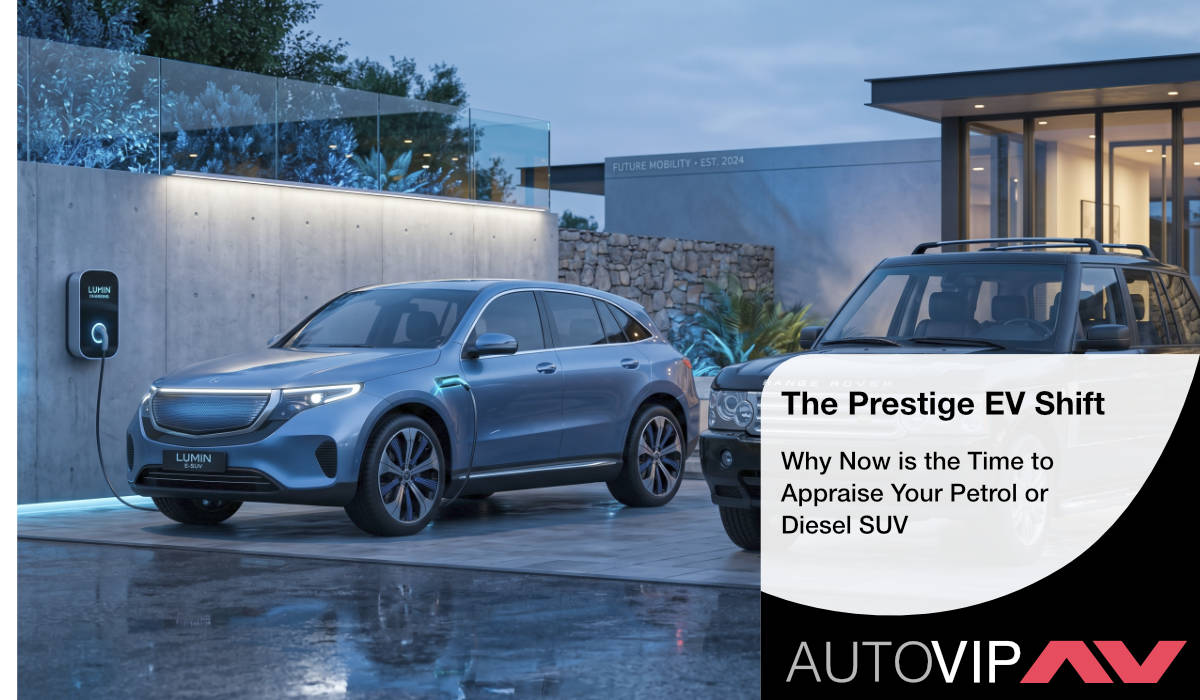 The shift from ICE to EV in the prestige SUV sector