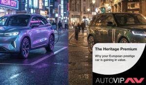 With a wave of new overseas brands flooding the new car market, European prestige vehicles are becoming highly sought after on the secondary market. Discover how the "Heritage Premium" is protecting the value of your Porsche, Range Rover, or Bentley.